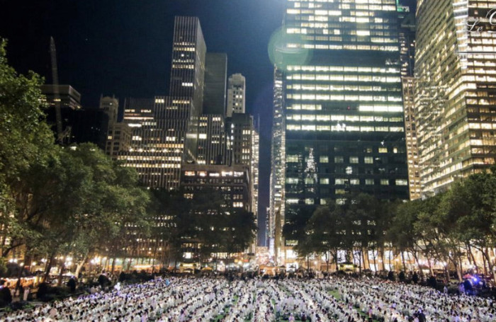 Diner en Blanc in New York