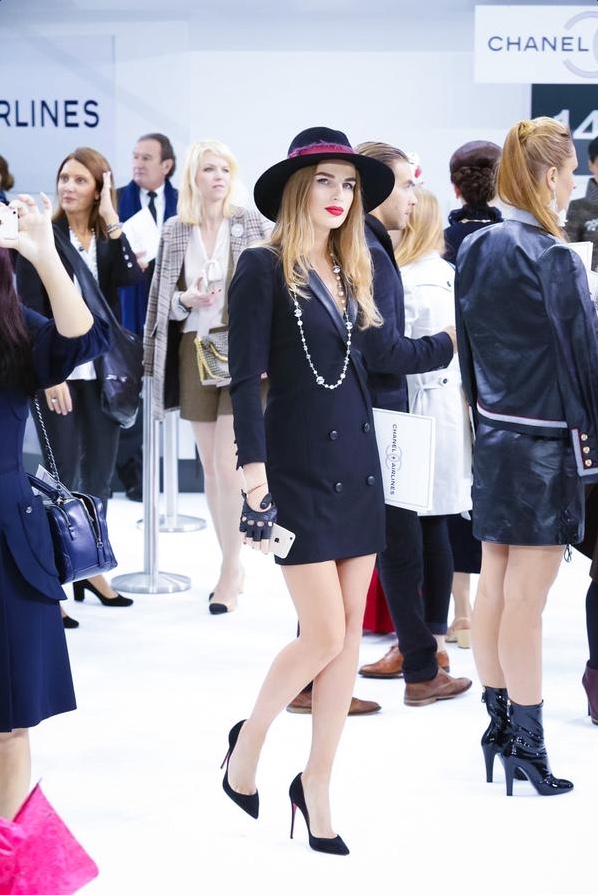 Chanel Airlines Spring 2016 Runway Show in Paris