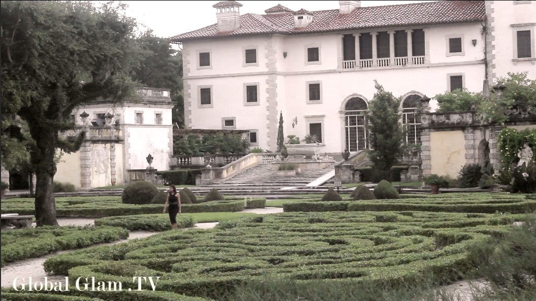 Christine Philip at The Villa Vizcaya Mansion