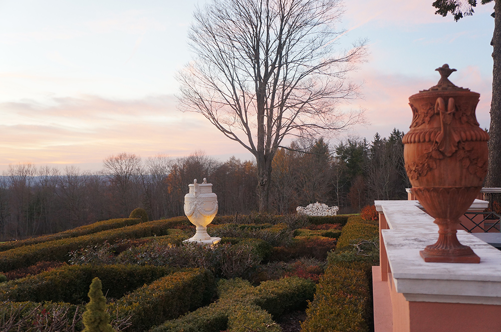 Glenmere Mansion Sunset in New York