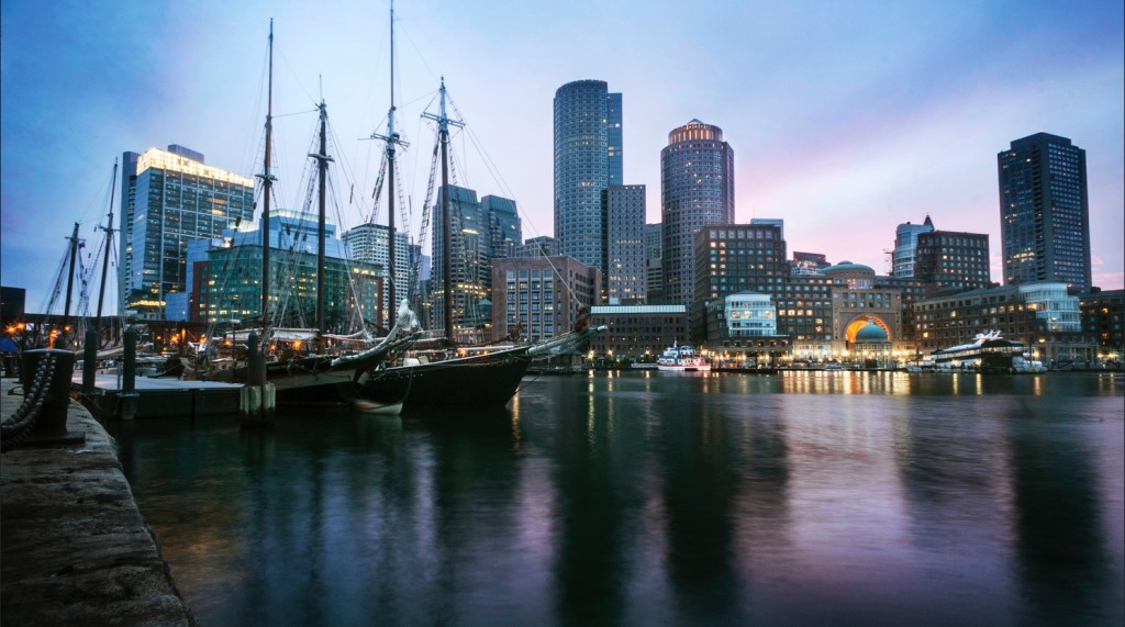 Boston Harbour and Skyline