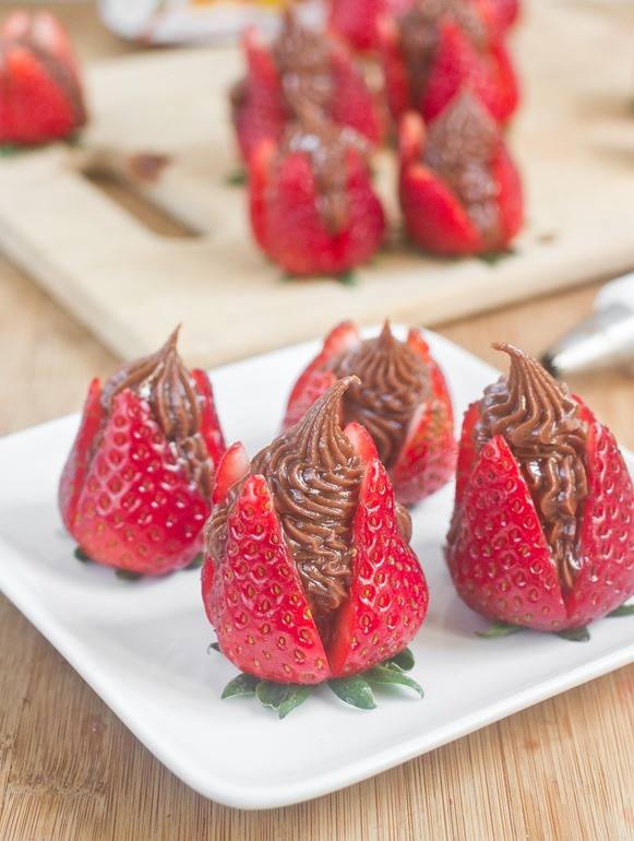 Chocolate Mousse Strawberries