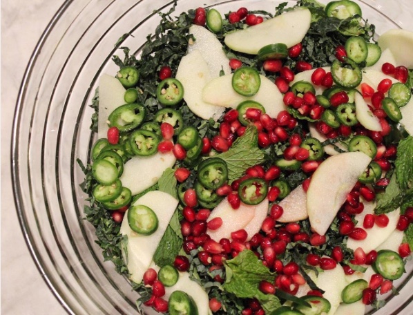 Spicy, Sweet, Winter Salad