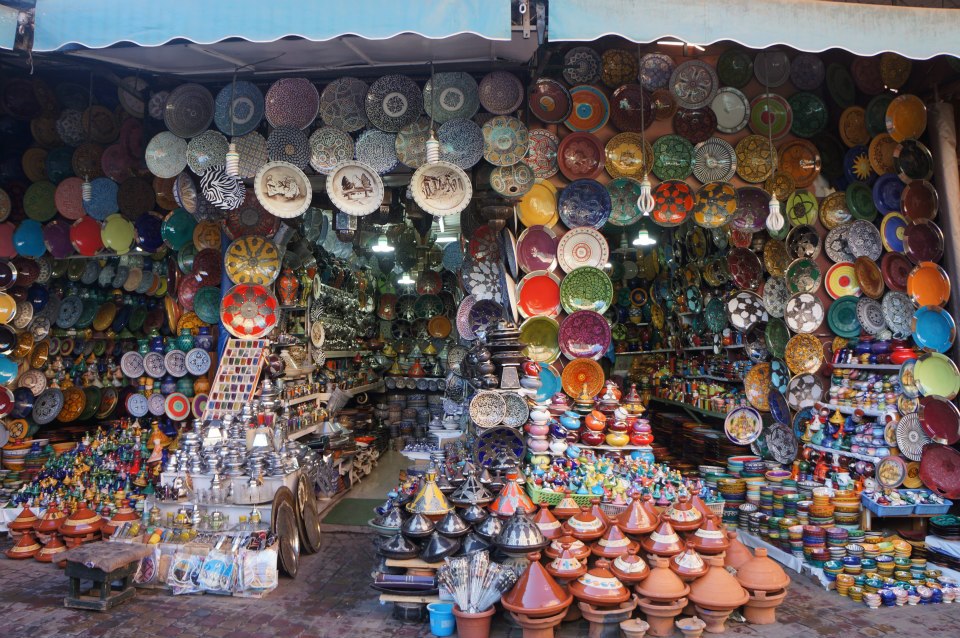 Marrakech Souk in Morocco
