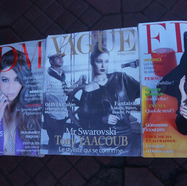 Vague, Not Vogue Magazine in Morocco