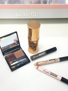 Benefit Brow Zing, Benefit Gimme Brow, Benefit High Brow Glow, Benefit High Brow, Benefit Dew the Hoola