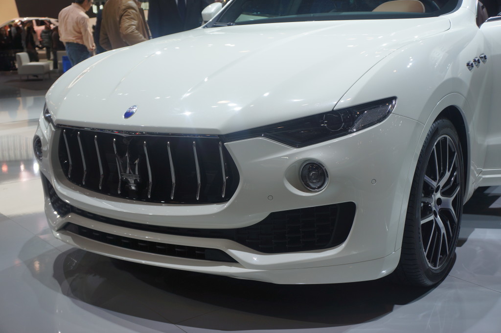 Maserati SUV Grill, 2016 International Auto Show