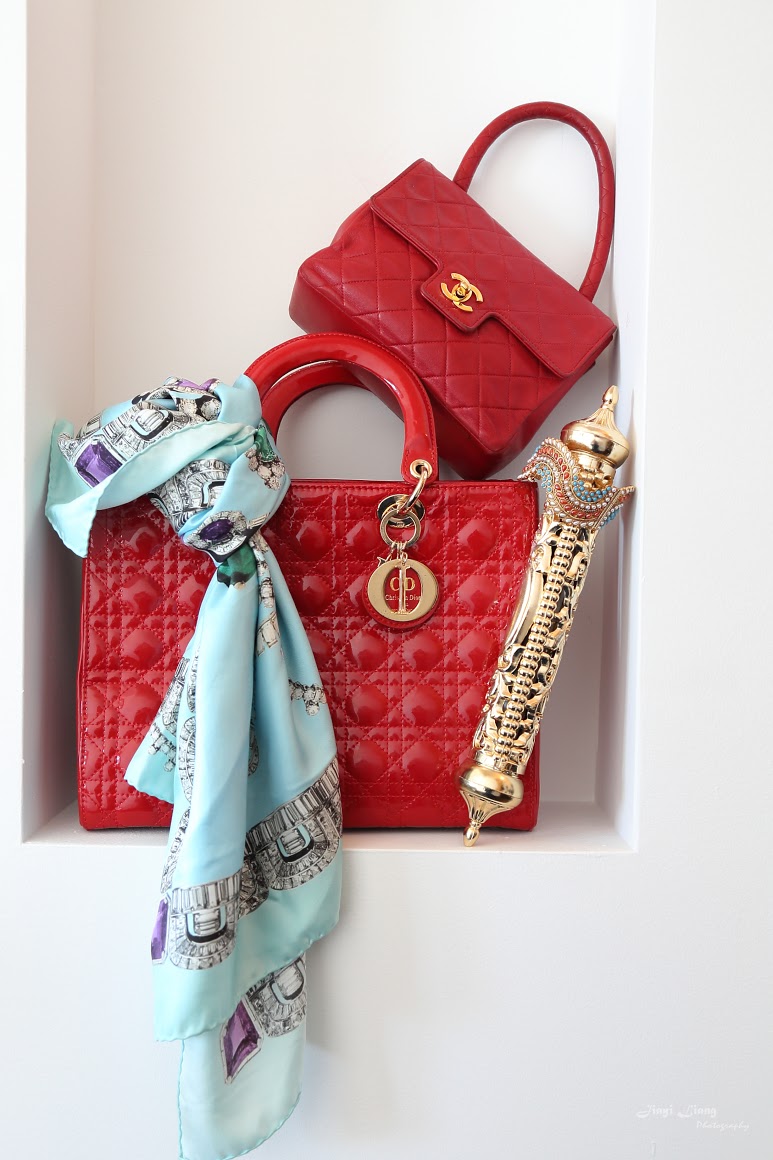 Red Chanel Kelley Bag