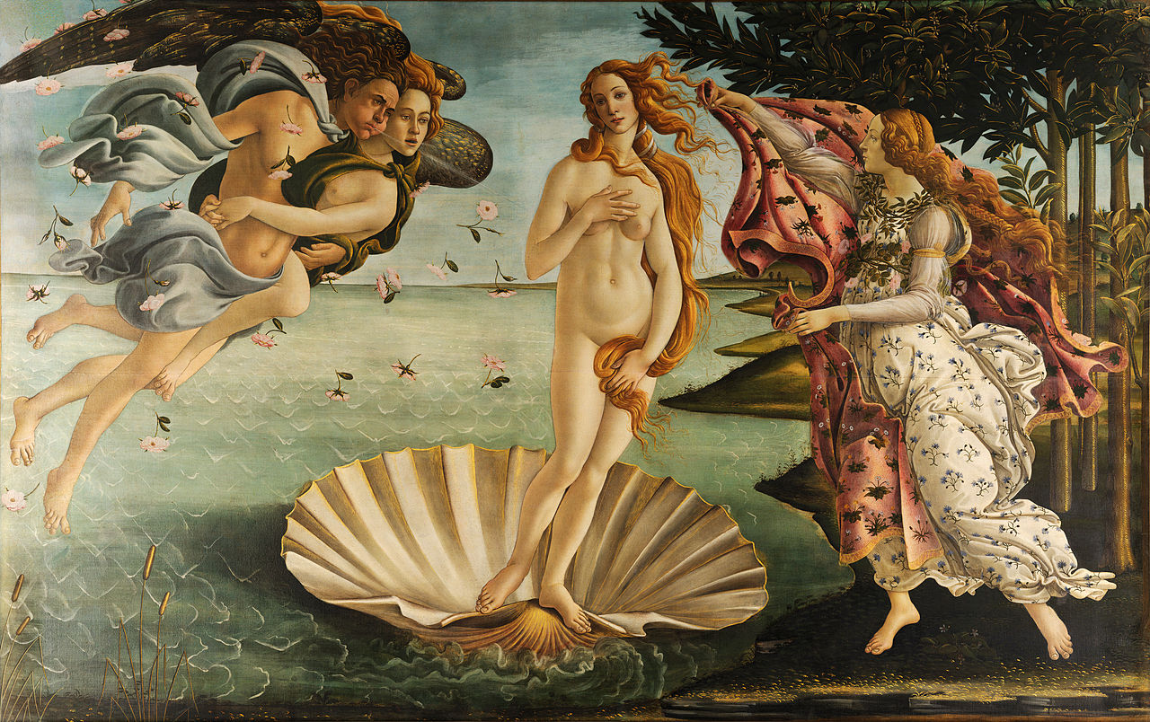 aphrodite painting by botticelli