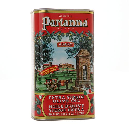Partanna Extra Virgin Olive Oil Tin