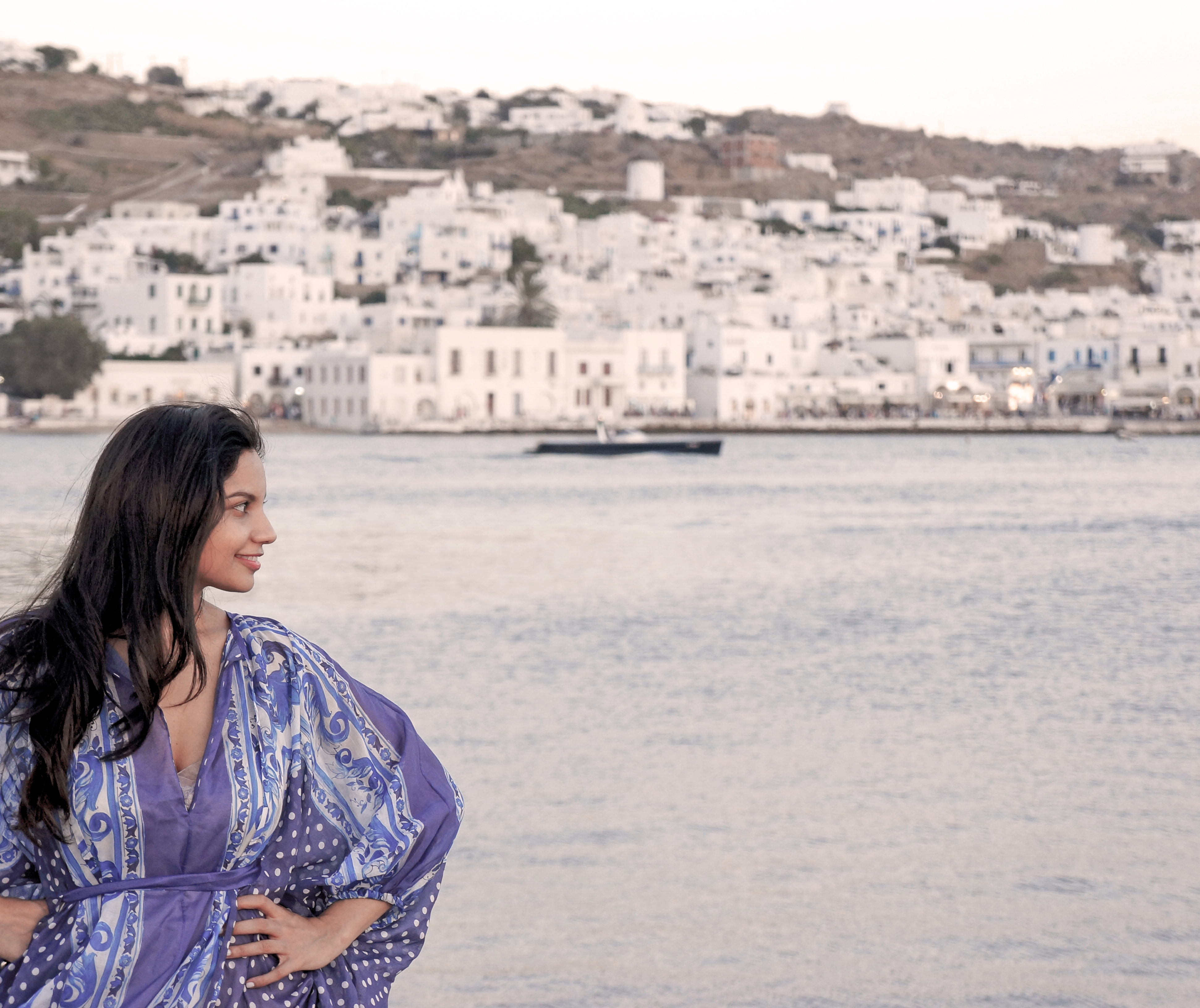 Christine Philip in Mykonos