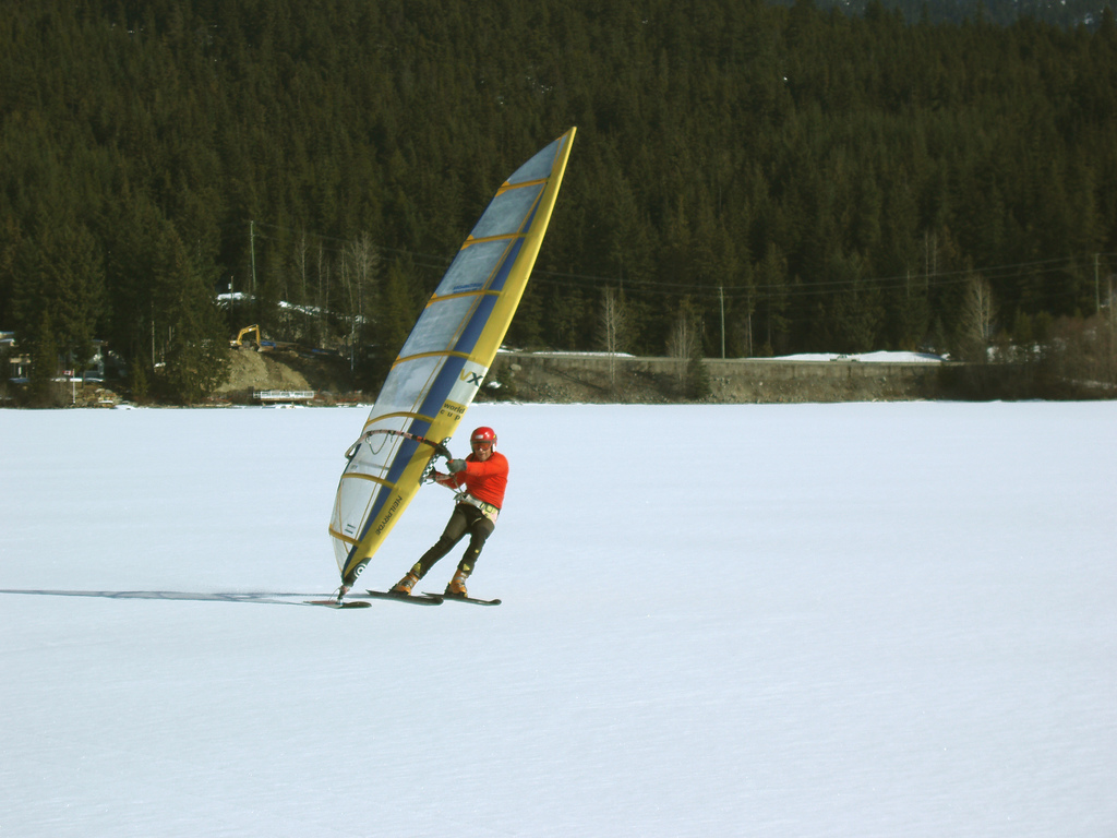 Ice Sailing, By Thomas Quine