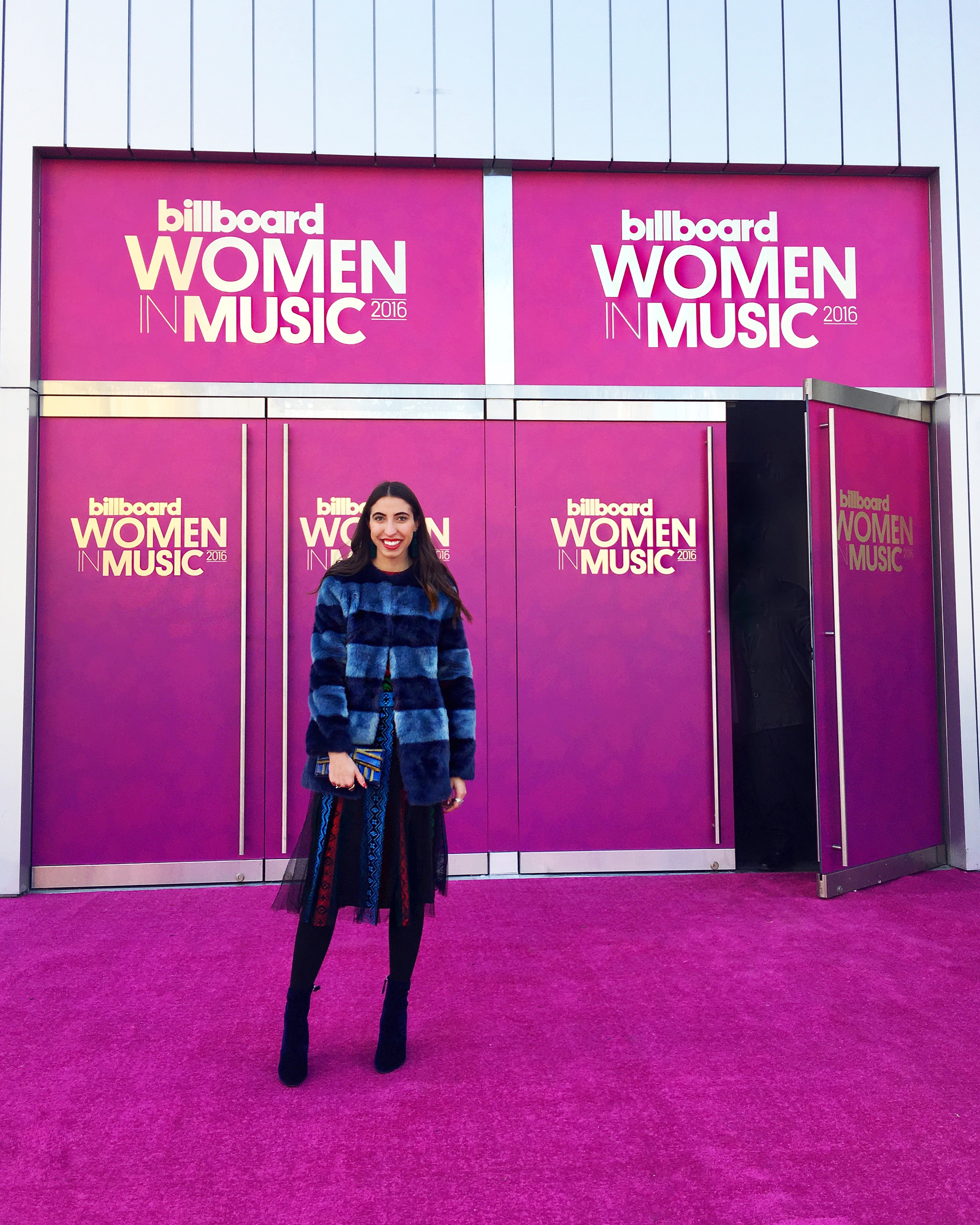 Editor-at-Large Caroline Vazzana Attends the Billboard Women in Music Awards
