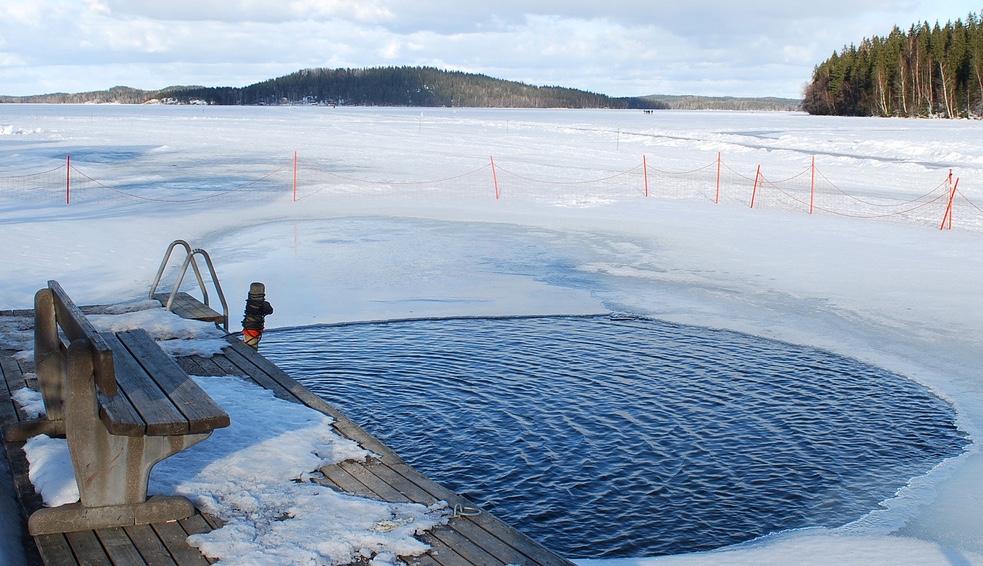 Ice Diving , By Ari Helminen, Taken in Lahti , Finland