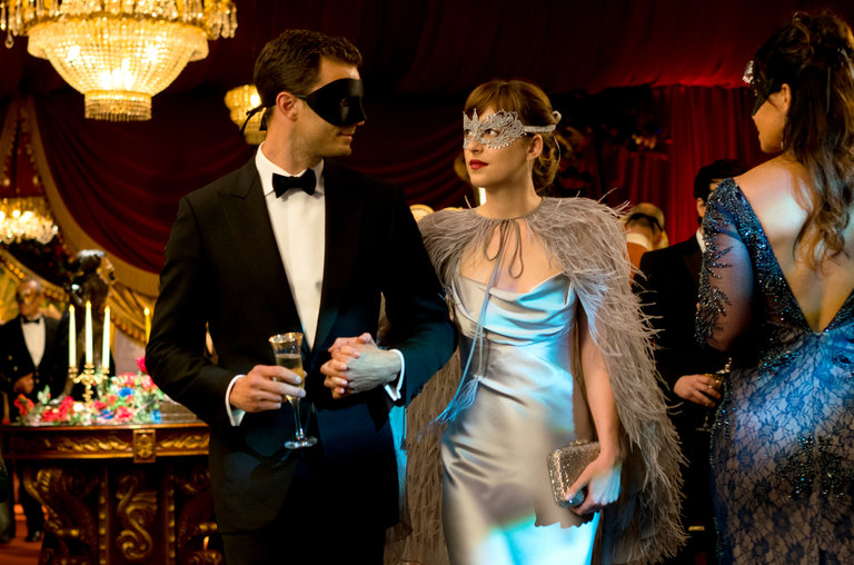 Jamie Dornan and Dakota Johnson in “Fifty Shades Darker,” the sequel to “Fifty Shades of Grey.” Credit Doane Gregory/Universal Pictures