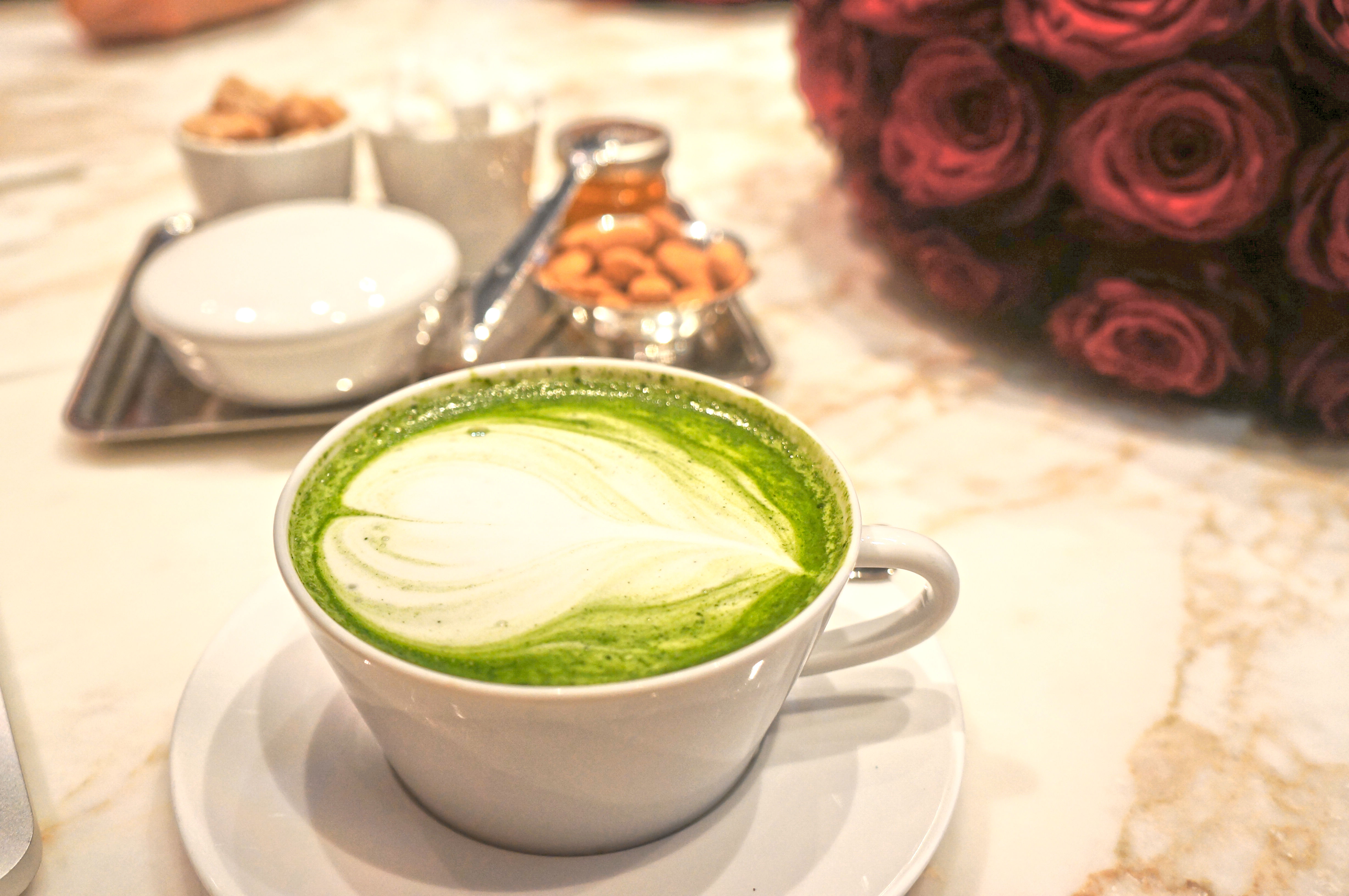 Baccarat Matcha Latte