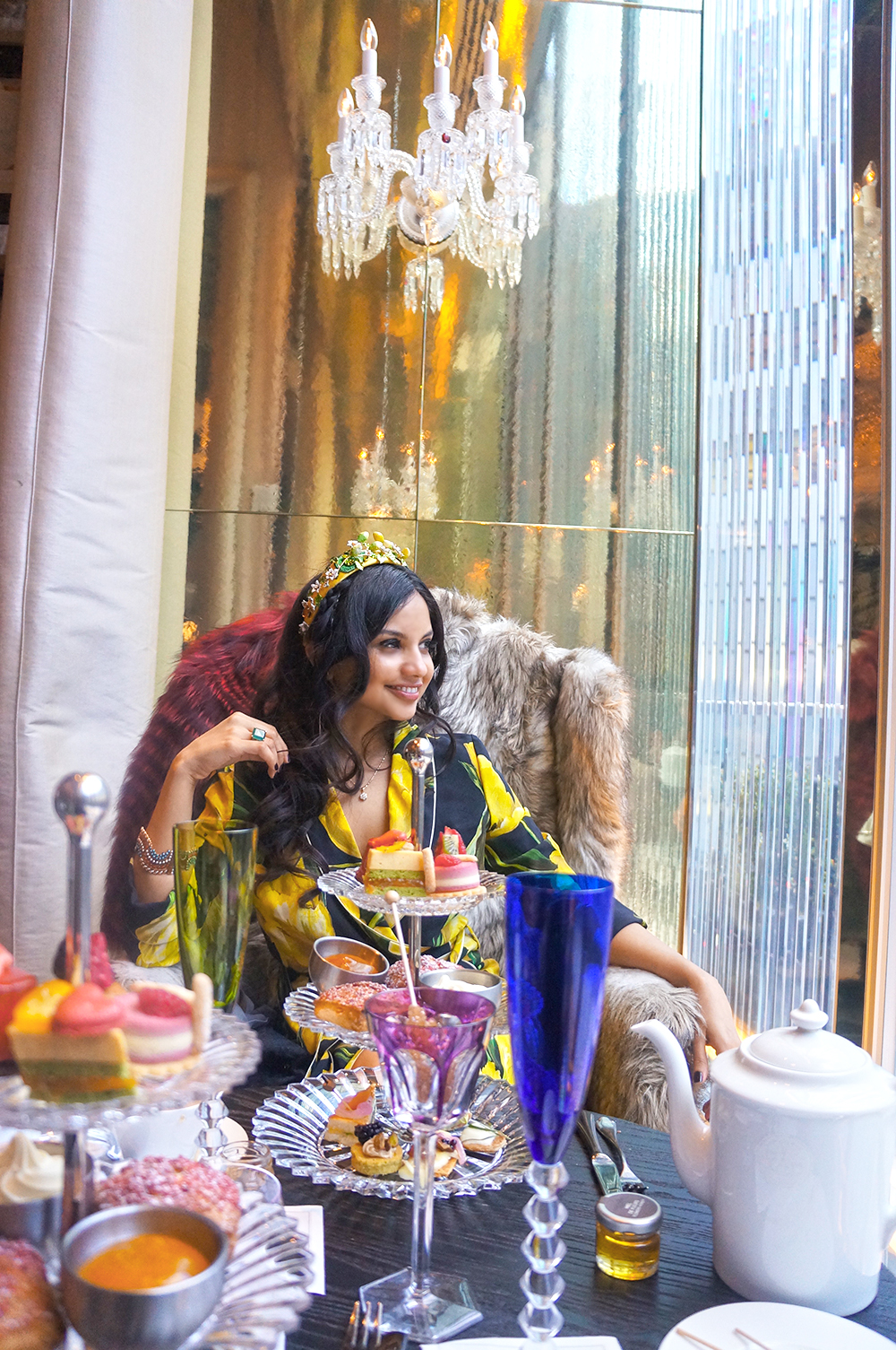 Editor in Chief, Christine Philip, Baccarat Afternoon Tea