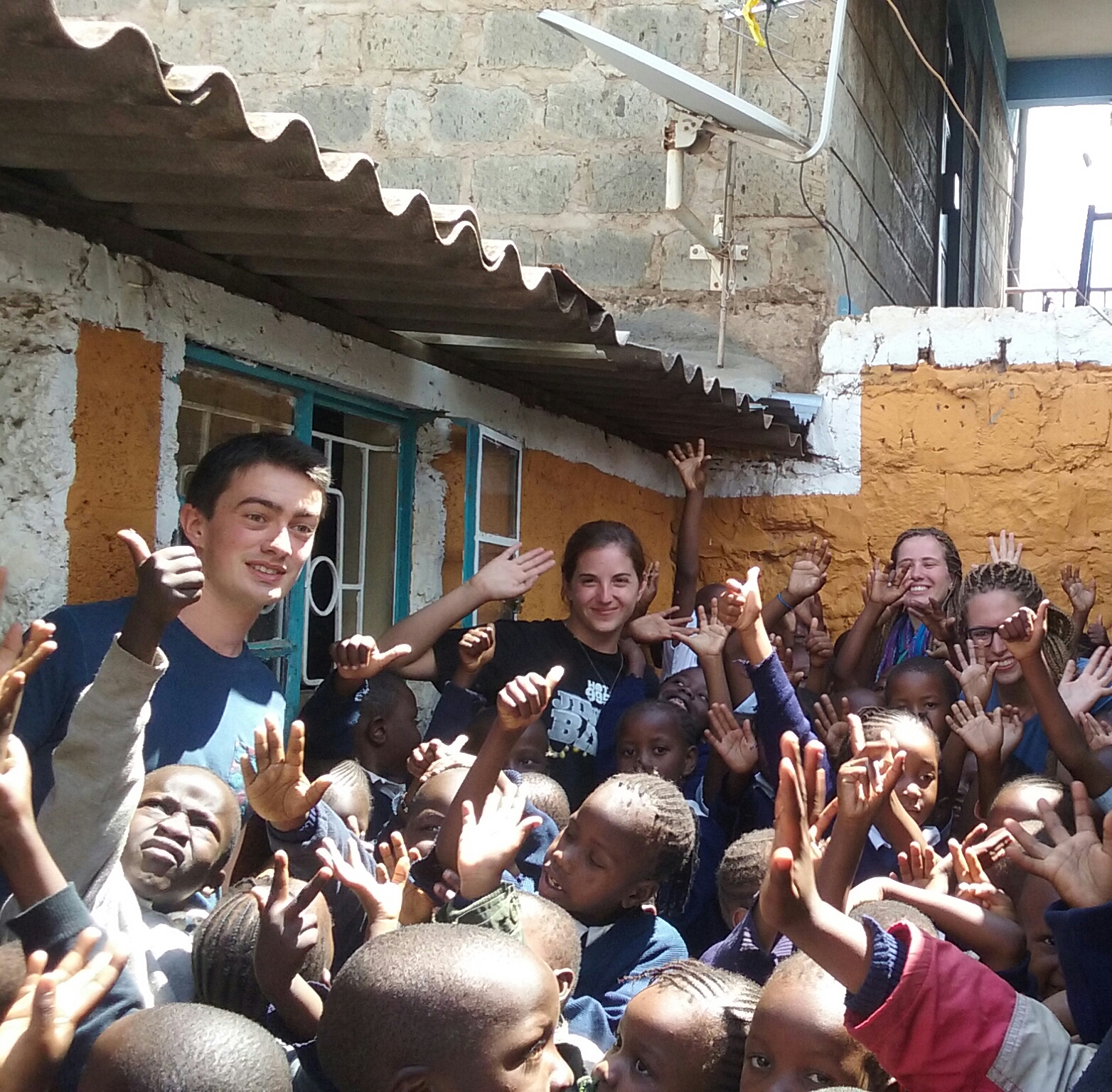 Kibera children at school