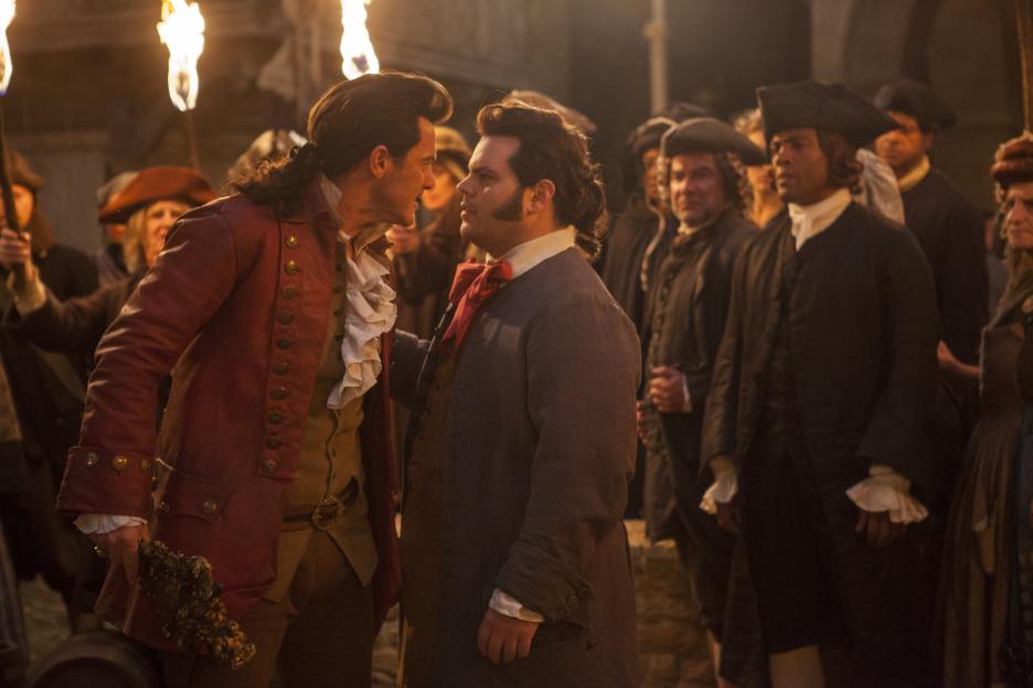 Gaston & LeFou arguing; Image by: IMDB