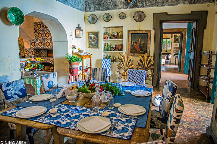 Villa San Giacoma Dining Room