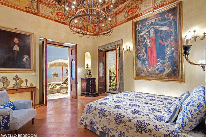 Villa San Giacoma Ravello Bedroom
