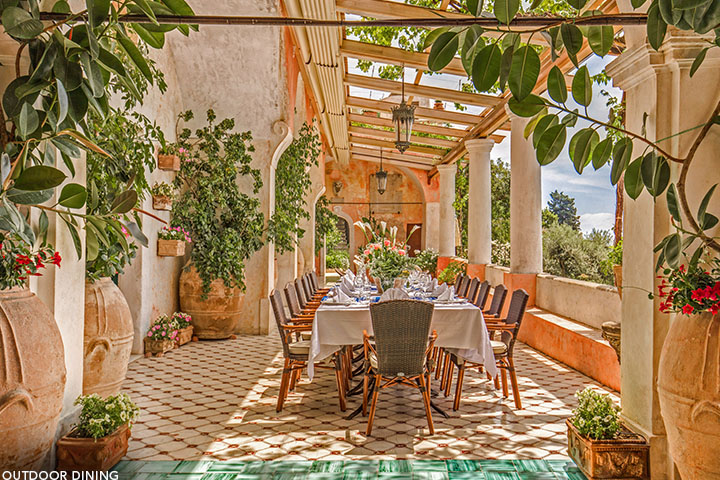 Villa San Giacoma Al Fresco Dining