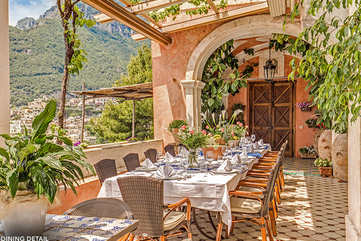 Villa San Giacoma Al Fresco Dining