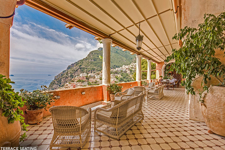 Villa San Giacoma Terrace