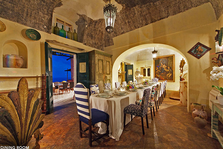 Villa San Giacoma Dining Room