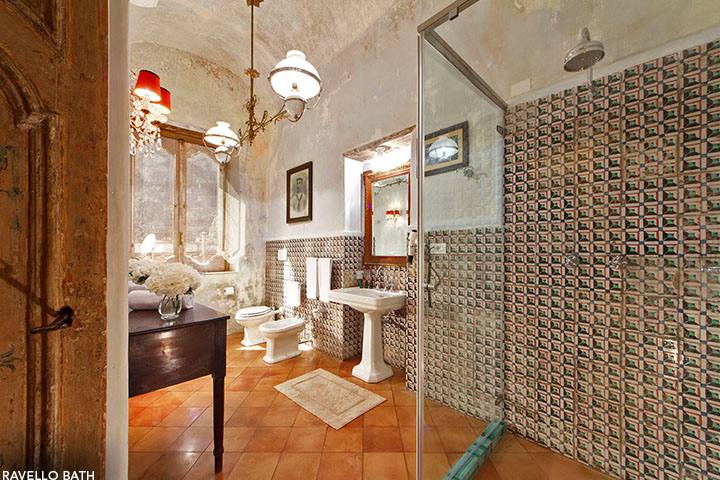 Villa San Giacoma Ravello Bathroom