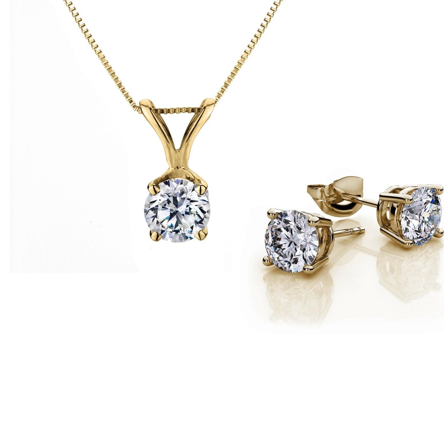 Tulcy Diamond Set in Yellow Gold