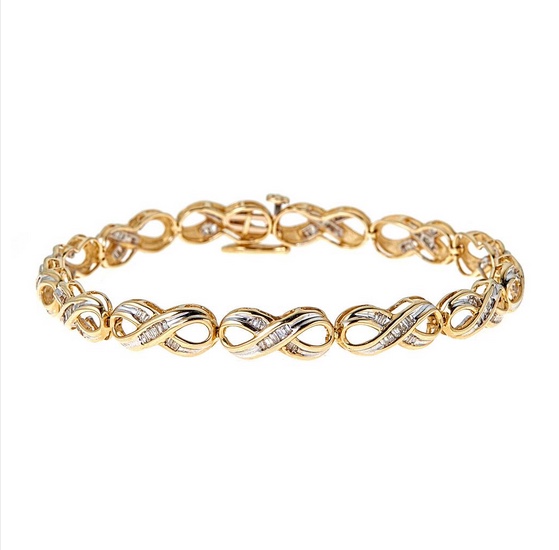 Tulcy Diamond Tennis Bracelet, $999