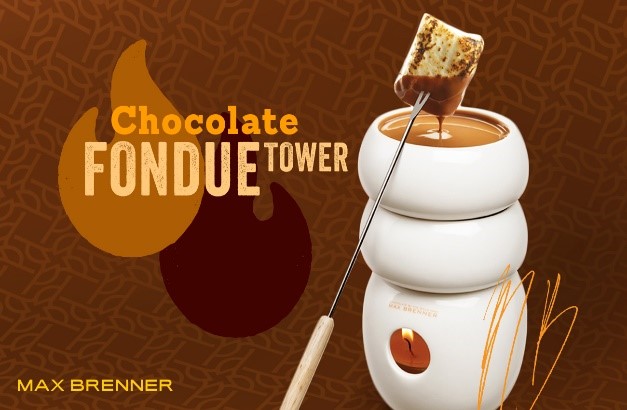 Chocolate Tower Fondue, Max Brenner, Best Dessert Bars In New York