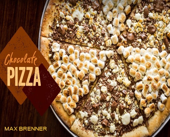 Chocolate Pizza, Max Brenner, Best Dessert Bars In New York