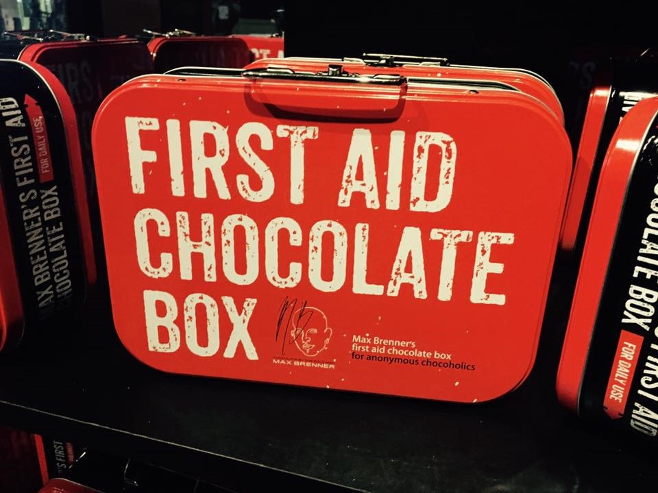 First Aid Chocolate Box, Max Brenner, Best Dessert Bars In New York