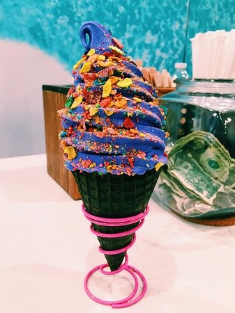 Purple Yam Ice Cream, Soft Swerve, Best Dessert Bars In New York