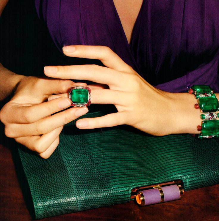 Bulgari Emerald Ring