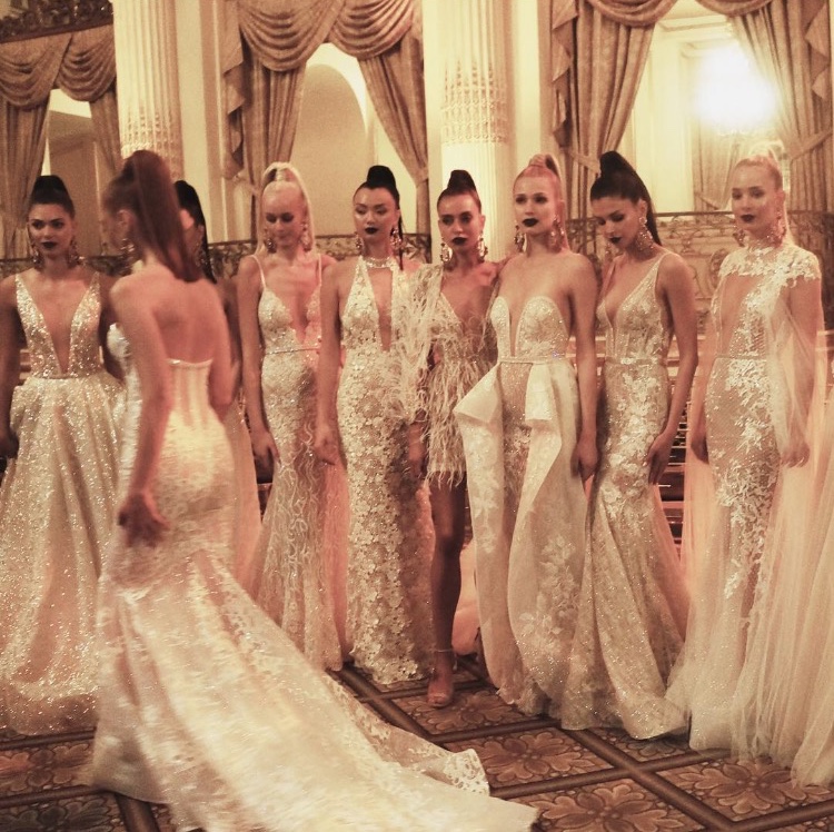 Behind the scenes @bertabridal at Bridal Fashion Week s/s 2018. @theplazahotel