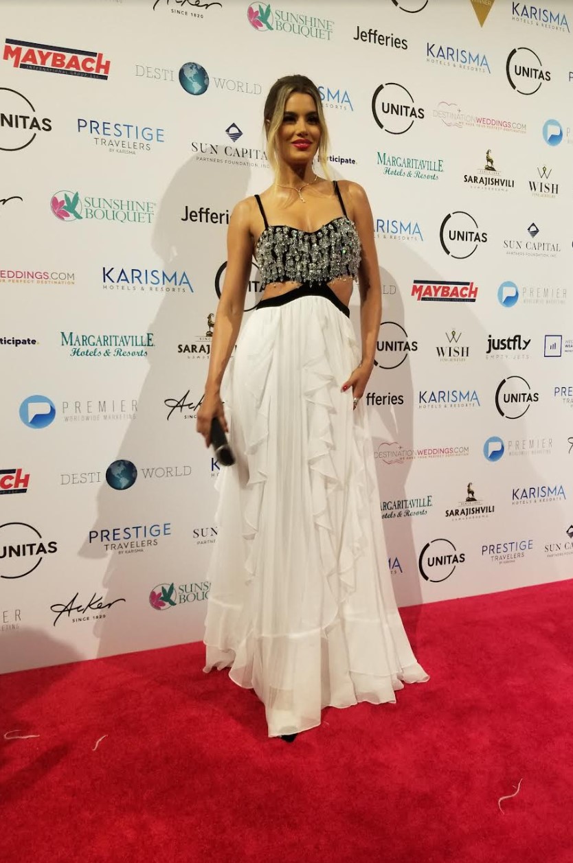 Ariadna Gutiérrez Arévalo at UNITAS Gala