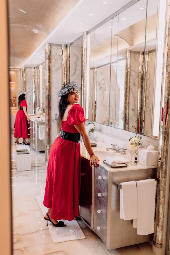 La Suite Dior, Onyx Bathroom