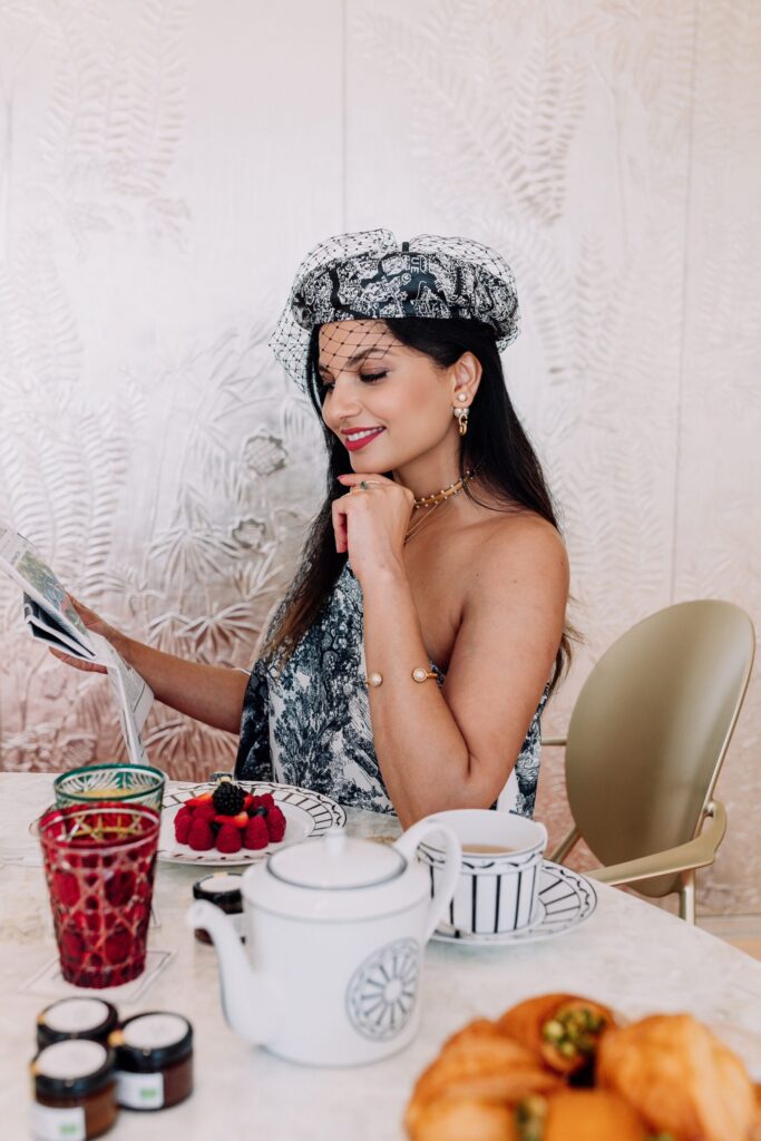 Christine Philip, La Suite Dior, Breakfast